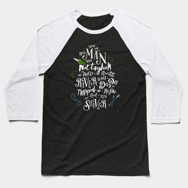 A Song For Robin Baseball T-Shirt by barrettbiggers